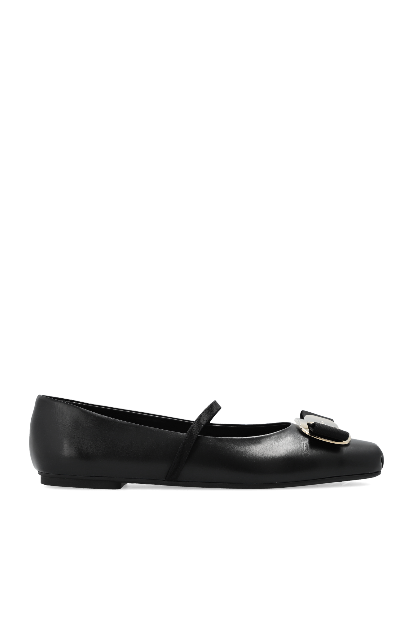 Black 'Zina' ballet flats FERRAGAMO - Vitkac AS